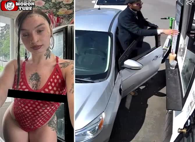 Video :A waitress in a bikini uses a hammer to splatter beverages in retaliation